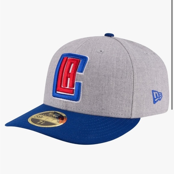 New Era Other - Los Angeles Clippers Low Crown Profile Fitted Hat 7‎ 3/8